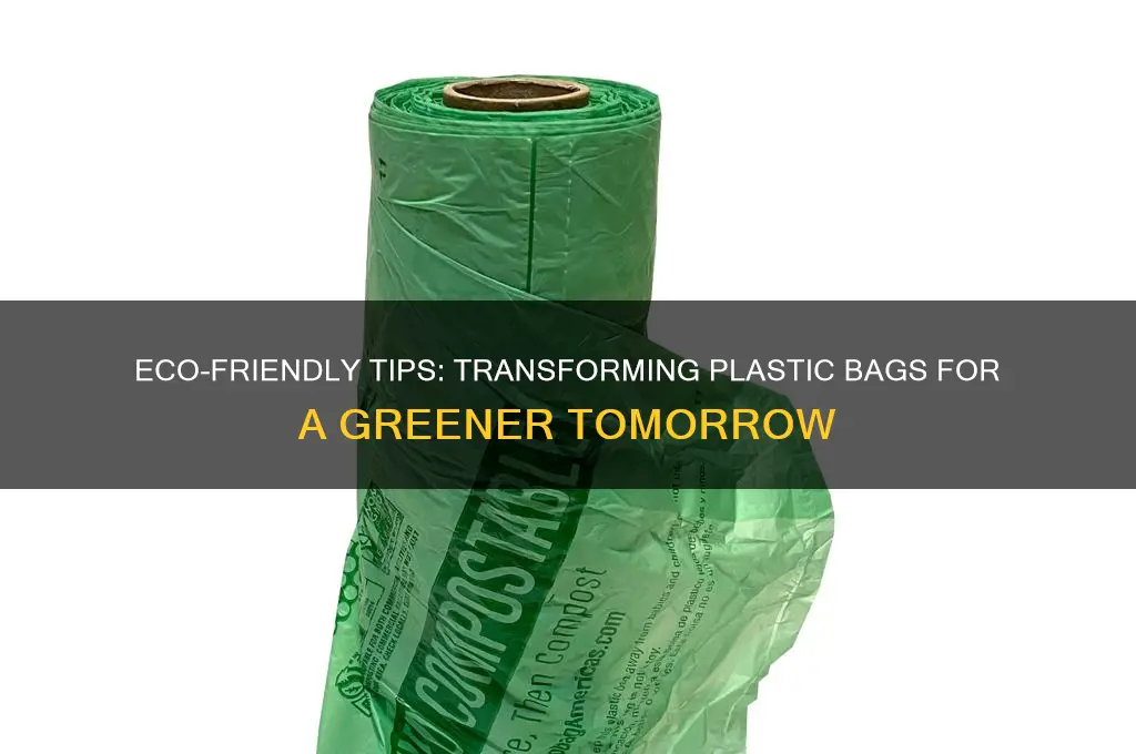 how to make plastic bags more friendly