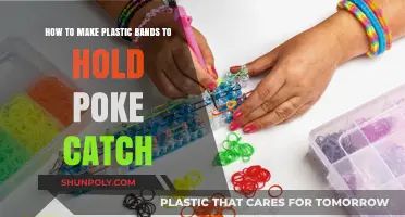 DIY Plastic Bands for Poke Catch: Simple Crafting Guide