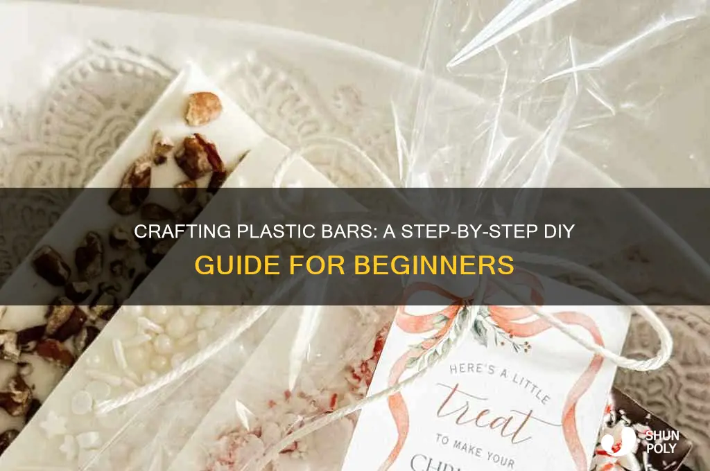 how to make plastic bar