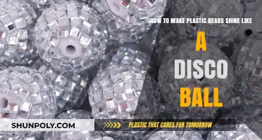 DIY Disco Beads: Make Plastic Shine Like a Disco Ball
