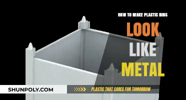 Transform Plastic Bins into Metal-Look Storage with Easy DIY Techniques