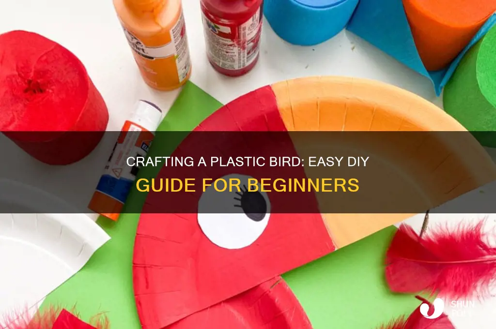 how to make plastic bird