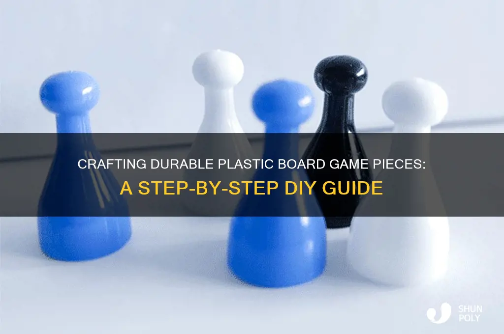how to make plastic board game pieces
