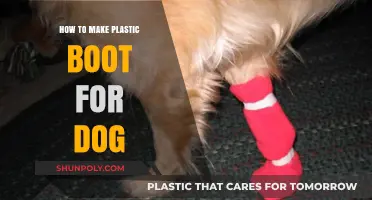 DIY Dog Boot Tutorial: Crafting Protective Plastic Shoes for Your Pet