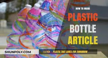 Creative Ways to Craft Useful Articles from Plastic Bottles