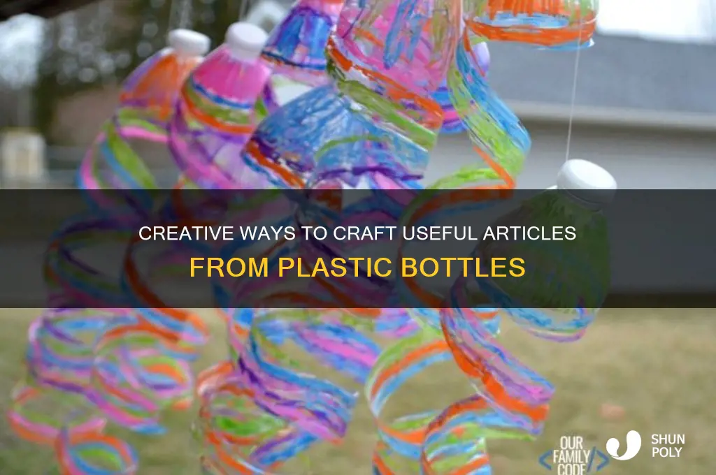 how to make plastic bottle article