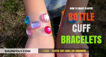 Craft Eco-Friendly Cuff Bracelets from Recycled Plastic Bottles Easily