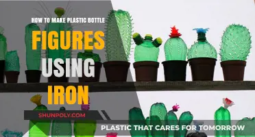 Crafting Creative Figures: Iron-Shaping Plastic Bottles for Unique Art