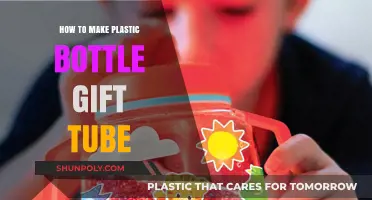 Creative DIY: Transforming Plastic Bottles into Unique Gift Tubes