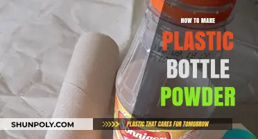 DIY Guide: Transforming Plastic Bottles into Fine Powder Easily