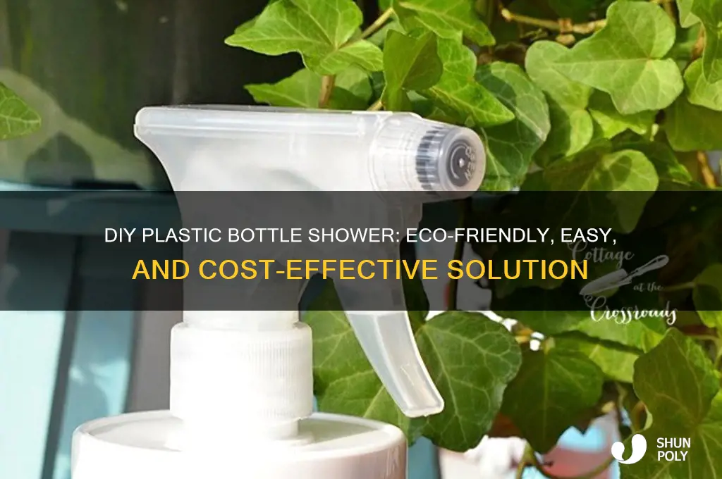 how to make plastic bottle shower