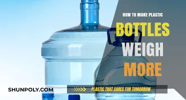 Boosting Plastic Bottle Weight: Simple Tips for Heavier Containers
