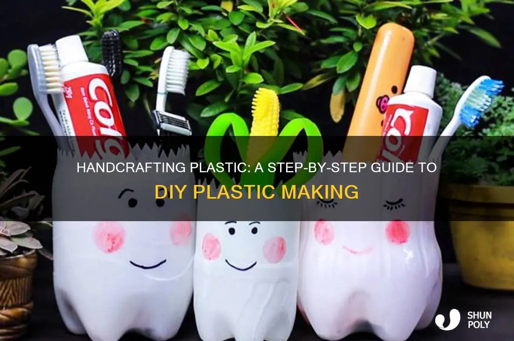 how to make plastic by hand