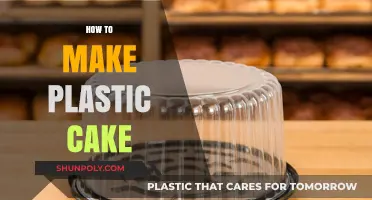Creative Crafting: Step-by-Step Guide to Making a Plastic Cake