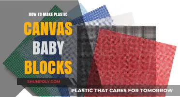 Crafting Adorable Plastic Canvas Baby Blocks: A Step-by-Step DIY Guide
