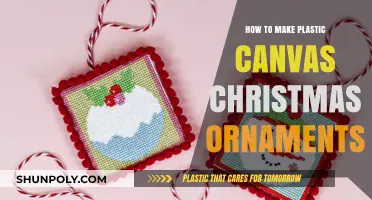 Crafting Festive Plastic Canvas Christmas Ornaments: Easy DIY Guide