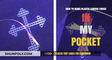 Crafting a Pocket-Sized Plastic Canvas Cross: Easy DIY Guide