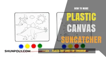 Crafting Vibrant Plastic Canvas Suncatchers: A Step-by-Step DIY Guide