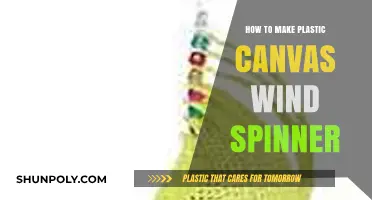 Crafting a Vibrant Plastic Canvas Wind Spinner: DIY Guide