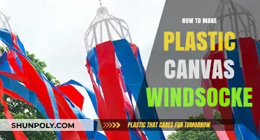 Crafting a Vibrant Plastic Canvas Windsock: Step-by-Step Guide