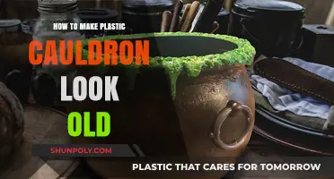 Aging Your Plastic Cauldron: Easy DIY Techniques for an Antique Look
