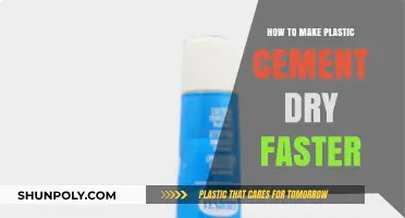 Speed Up Plastic Cement Drying: Quick Tips for Faster Curing