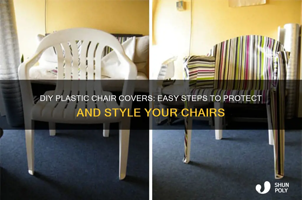 how to make plastic chair covers