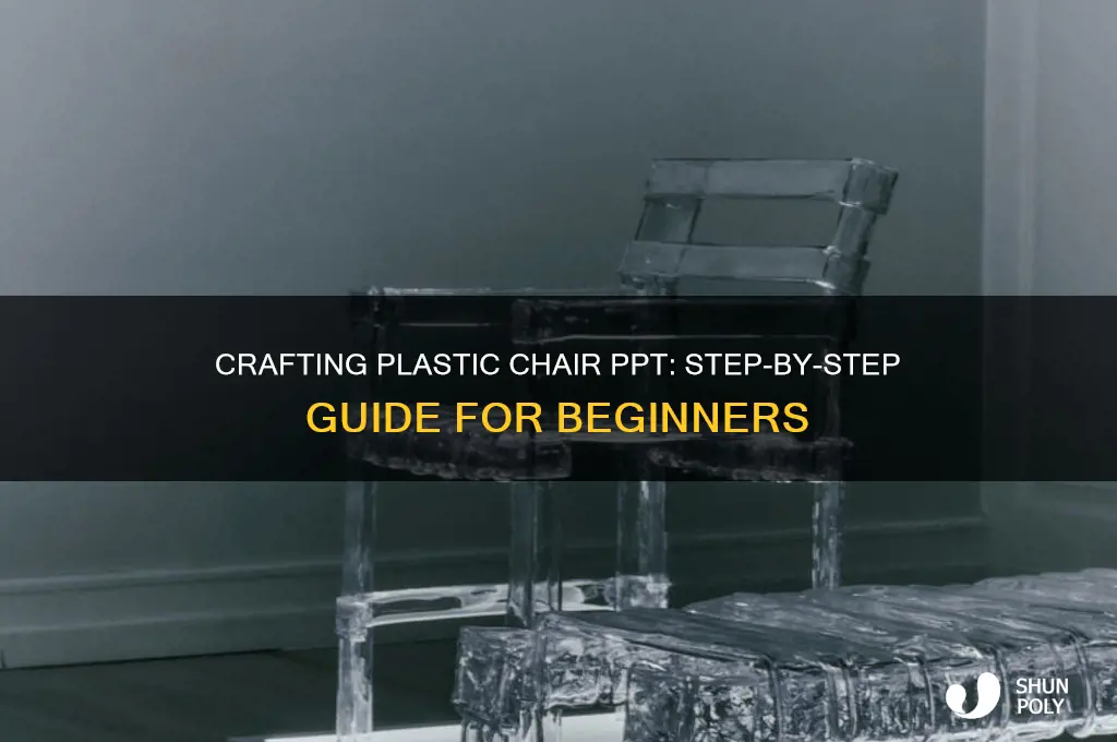 how to make plastic chair ppt