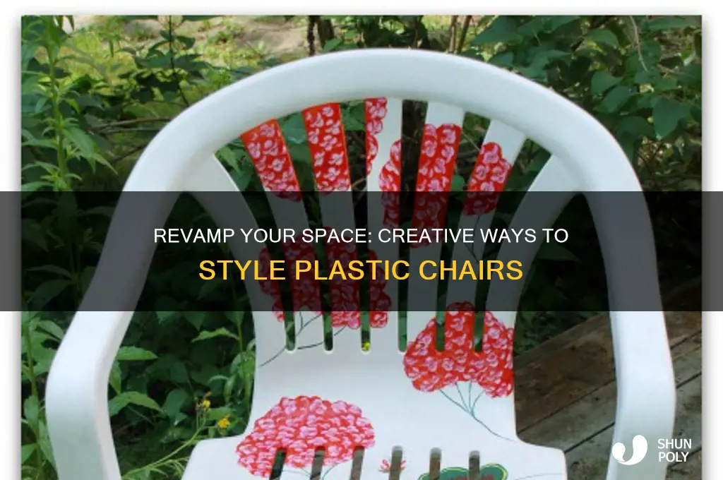 how to make plastic chairs look good