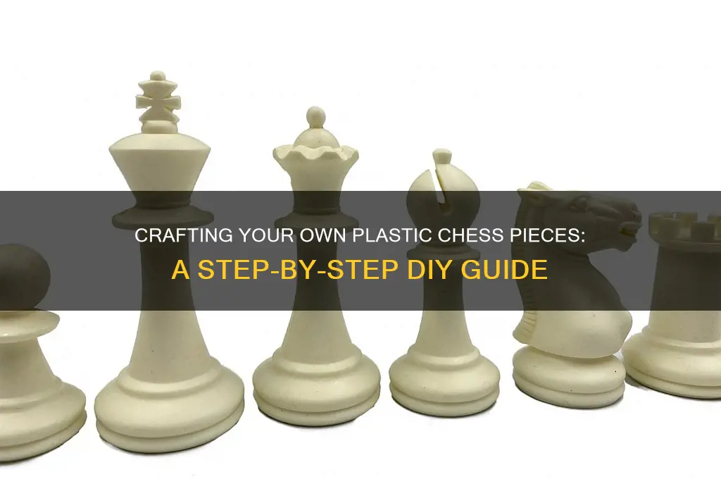how to make plastic chess pieces