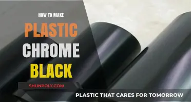 Transforming Plastic: Easy DIY Guide to Achieving a Sleek Chrome Black Finish