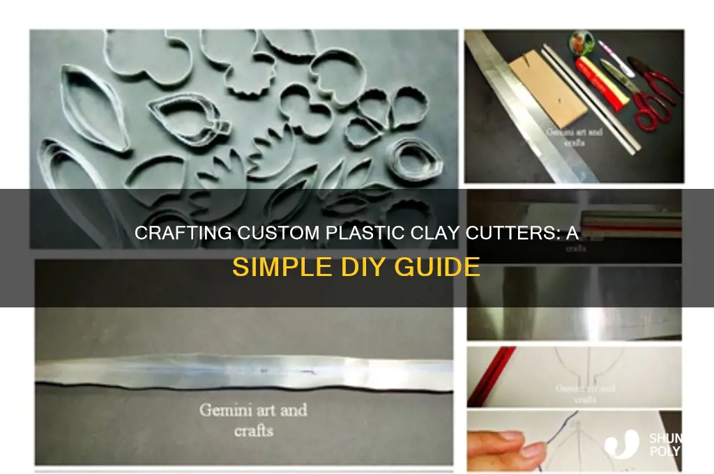 how to make plastic clay cutters
