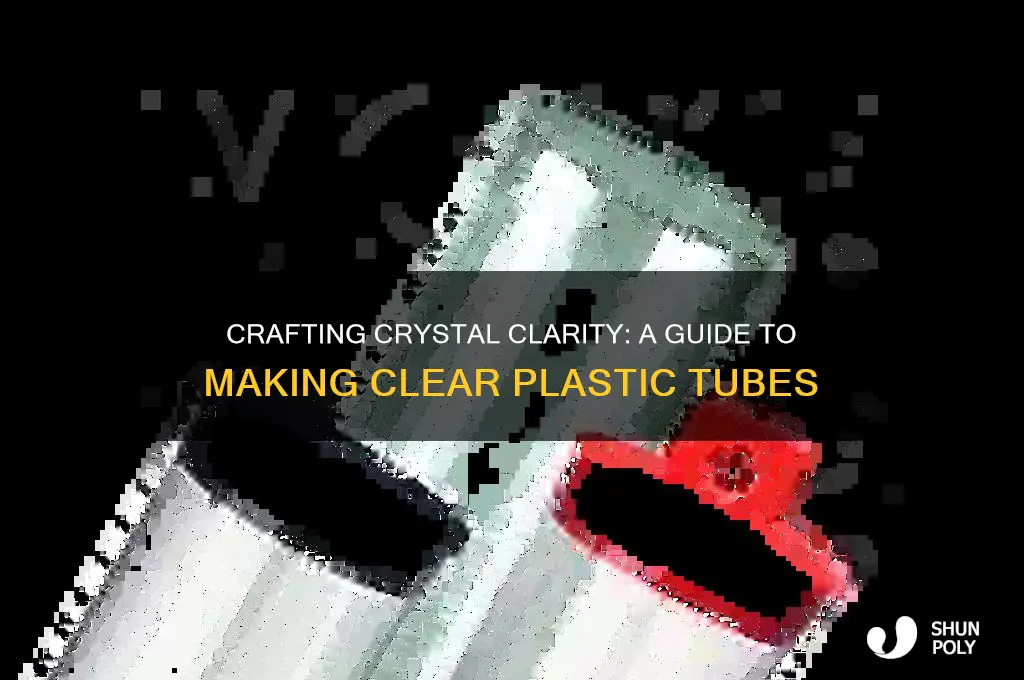 how to make plastic clear tubes