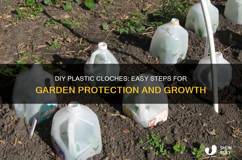 how to make plastic cloches