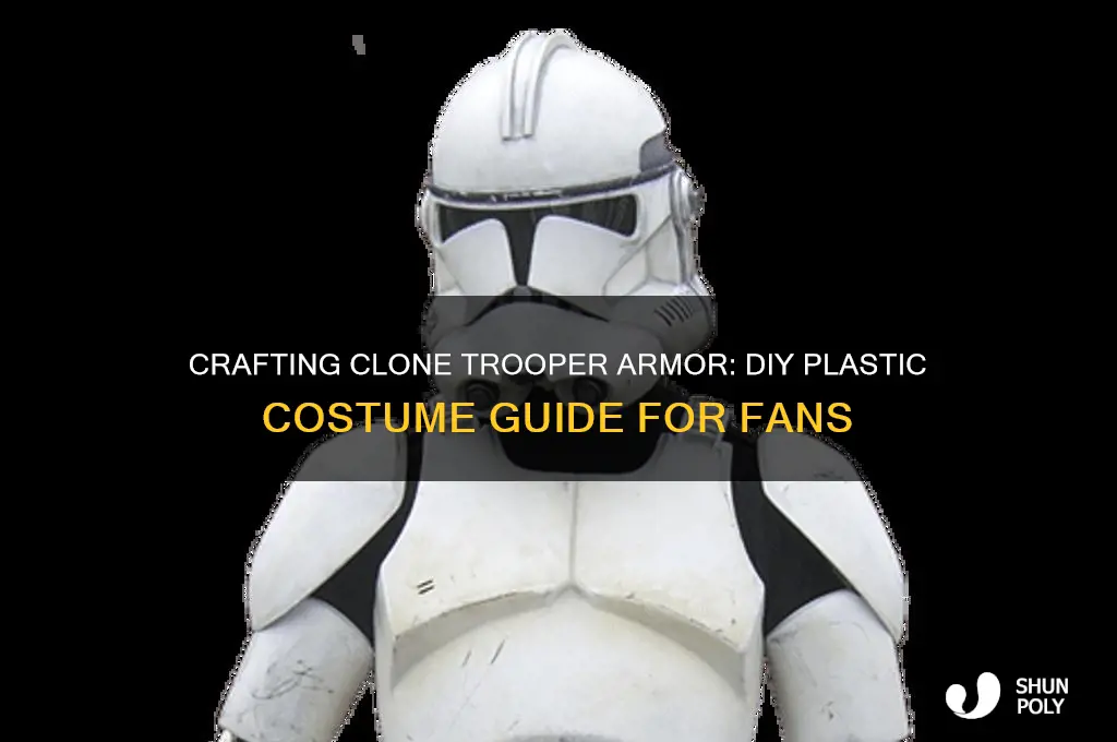 how to make plastic clone trooper armor