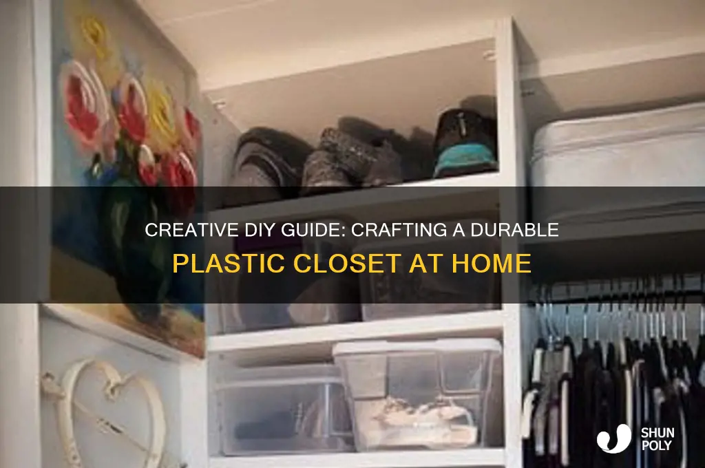 how to make plastic clost