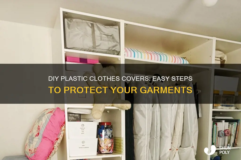 how to make plastic clothes covers