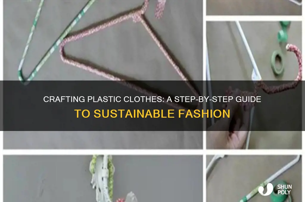 how to make plastic clothes
