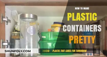 Transforming Plastic Containers: Creative Ways to Make Them Pretty