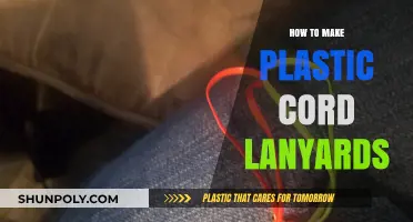 DIY Plastic Cord Lanyards: Easy Step-by-Step Crafting Guide