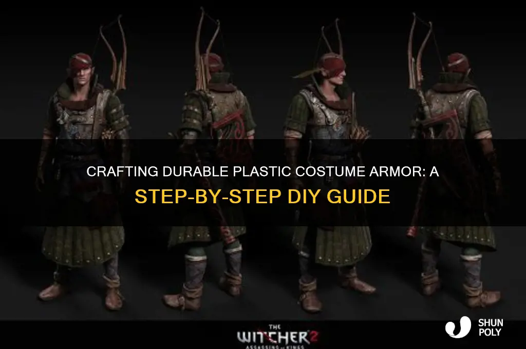 how to make plastic costume armor