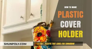 DIY Plastic Cover Holder: Easy Crafting Guide for Practical Storage