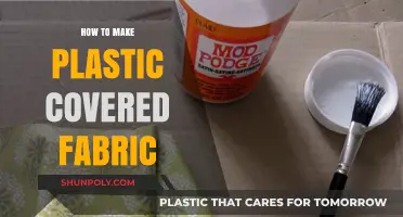 DIY Guide: Creating Durable Plastic-Covered Fabric for Creative Projects