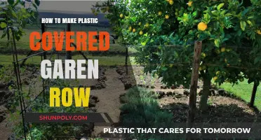 DIY Plastic-Covered Garden Rows: Easy Steps for Year-Round Gardening