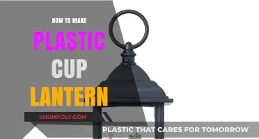 DIY Plastic Cup Lantern: Easy Crafting Guide for Glowing Decor