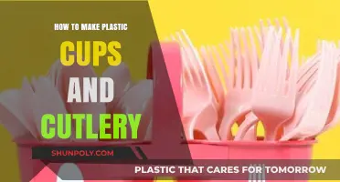 DIY Guide: Crafting Plastic Cups and Cutlery at Home Easily