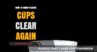 Revive Your Cloudy Plastic Cups: Simple Tips for Crystal Clarity