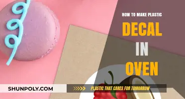 DIY Oven-Baked Plastic Decals: Easy Crafting Guide for Beginners