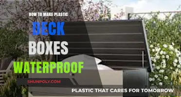 Waterproof Your Plastic Deck Boxes: Simple DIY Sealing Solutions