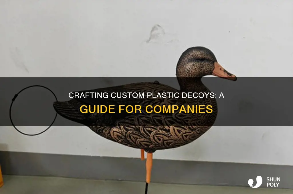 how to make plastic decoys custom companies